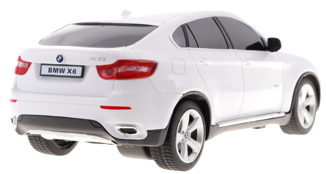 BMW X6 bijeli RASTAR model 1:24 SUV automobil na daljinsko upravljanje + daljinski upravljač, bijela_5