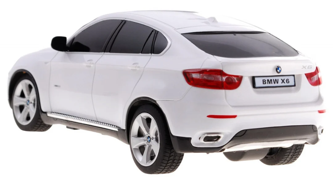 BMW X6 bijeli RASTAR model 1:24 SUV automobil na daljinsko upravljanje + daljinski upravljač, bijela_6
