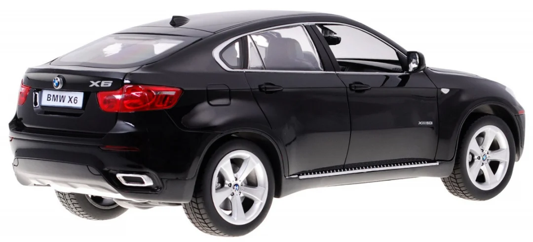 BMW X6 crni RASTAR model 1:14 SUV automobil na daljinsko upravljanje + 2,4 GHz daljinski, crna_6