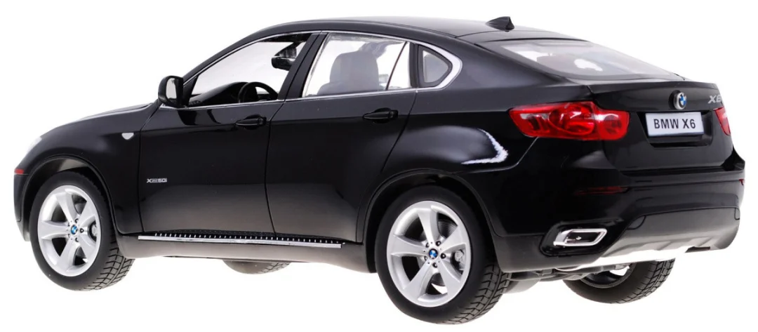 BMW X6 crni RASTAR model 1:14 SUV automobil na daljinsko upravljanje + 2,4 GHz daljinski, crna_7