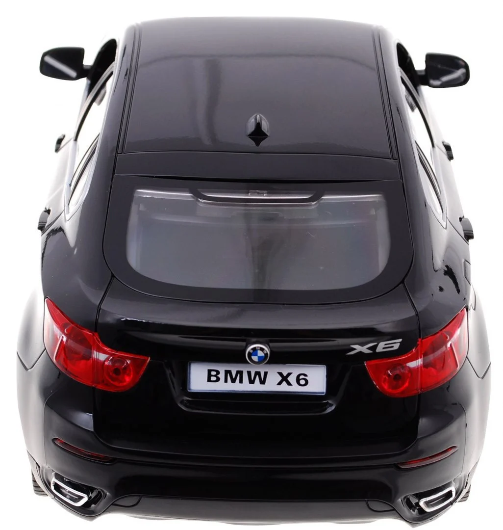 BMW X6 crni RASTAR model 1:14 SUV automobil na daljinsko upravljanje + 2,4 GHz daljinski, crna_8