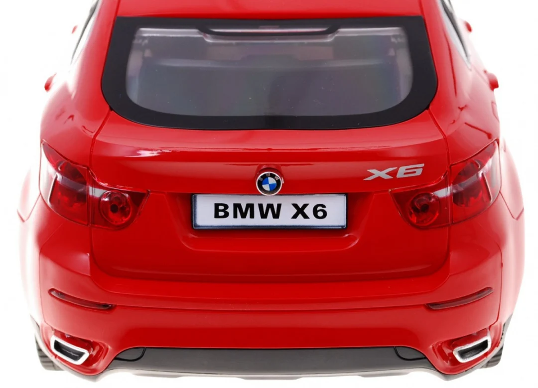 BMW X6 crveni RASTAR model 1:14 SUV automobil na daljinsko upravljanje + 2,4 GHz daljinski, crvena_7