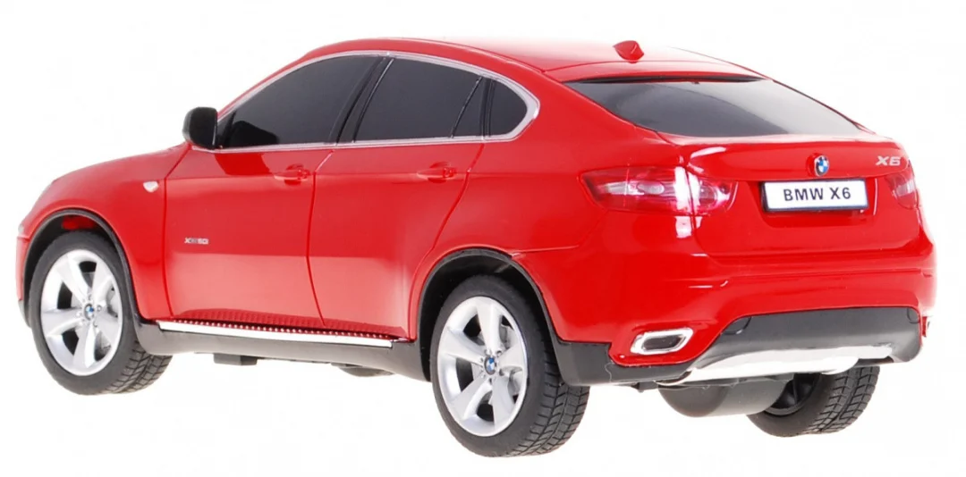 BMW X6 crveni RASTAR model 1:24 SUV automobil na daljinsko upravljanje + daljinski upravljač, crvena_4