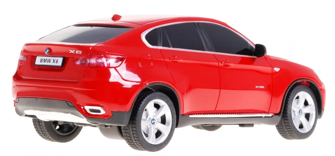 BMW X6 crveni RASTAR model 1:24 SUV automobil na daljinsko upravljanje + daljinski upravljač, crvena_5