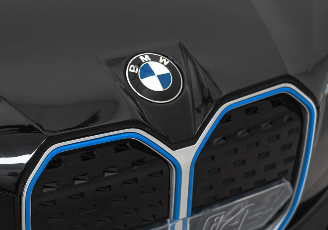 BMW i4 Dječji automobil na baterije, crni + spori start + EVA + eko koža + audio LED, crna_16