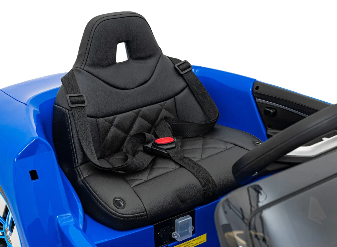 BMW i4 Dječji automobil na baterije, plavi + spori start + EVA + eko koža + audio LED, plava_14