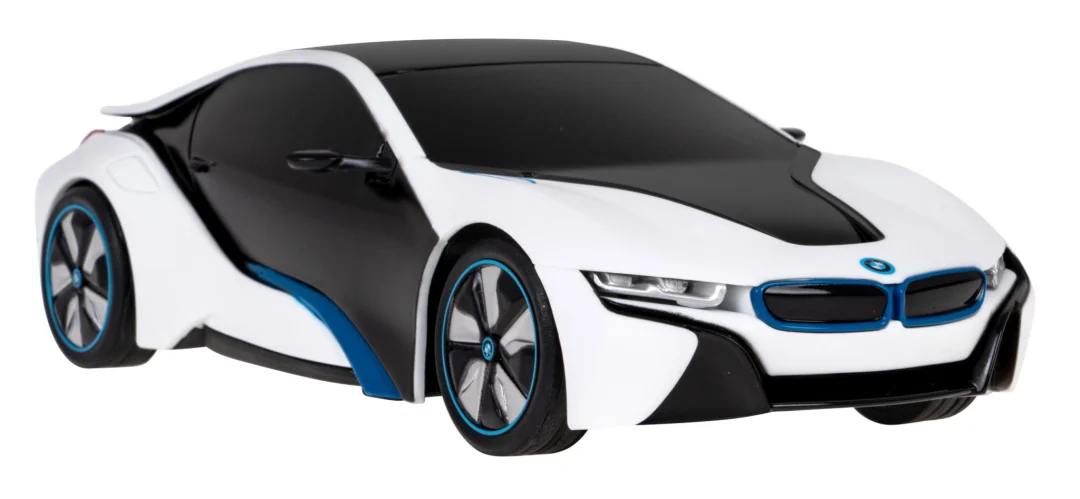 BMW i8 RASTAR model 1:24 Varijabilna boja karoserije + LED svjetla + 2,4 GHz daljinski, bijela_2
