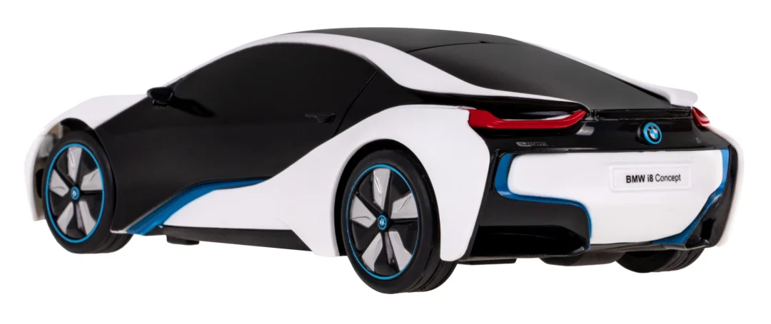 BMW i8 RASTAR model 1:24 Varijabilna boja karoserije + LED svjetla + 2,4 GHz daljinski, bijela_4
