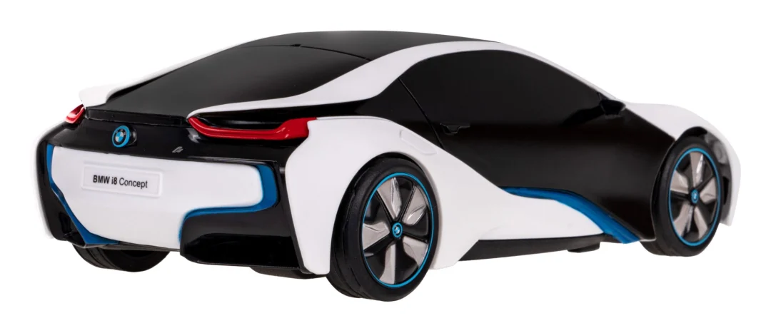 BMW i8 RASTAR model 1:24 Varijabilna boja karoserije + LED svjetla + 2,4 GHz daljinski, bijela_5