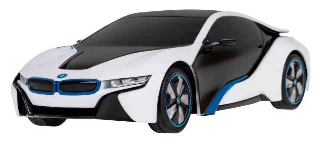BMW i8 RASTAR model 1:24 Varijabilna boja karoserije + LED svjetla + 2,4 GHz daljinski, bijela_7
