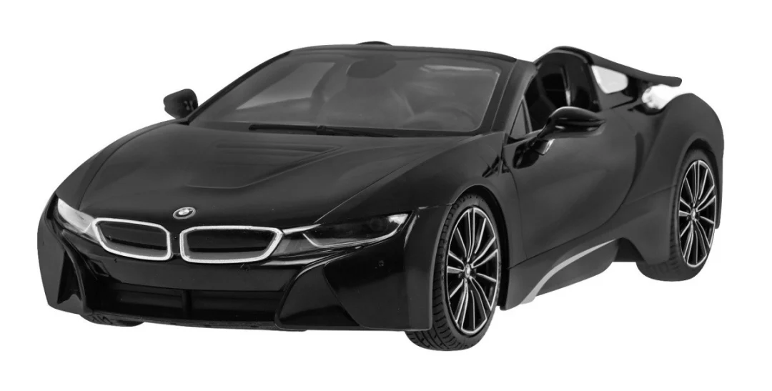 BMW i8 Roadster crni RASTAR model 1:12 Automobil na daljinsko upravljanje + 2,4 GHz daljinski, crna_2