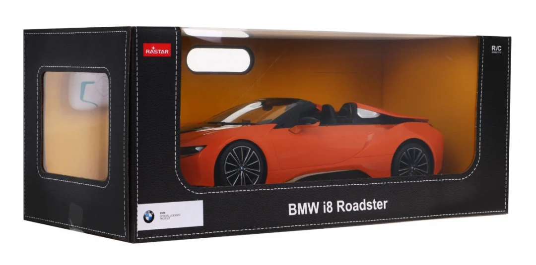 BMW i8 Roadster narančasti RASTAR model 1:12 Automobil na daljinsko upravljanje + 2,4 GHz daljinski_10