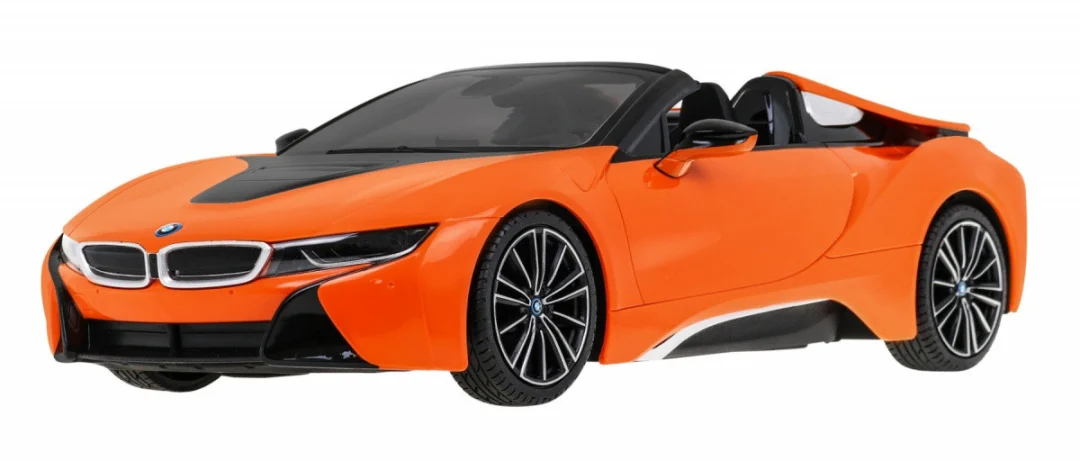 BMW i8 Roadster narančasti RASTAR model 1:12 Automobil na daljinsko upravljanje + 2,4 GHz daljinski_2