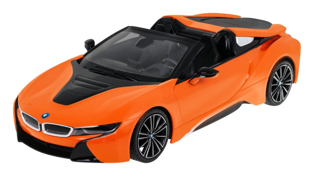 BMW i8 Roadster narančasti RASTAR model 1:12 Automobil na daljinsko upravljanje + 2,4 GHz daljinski_3