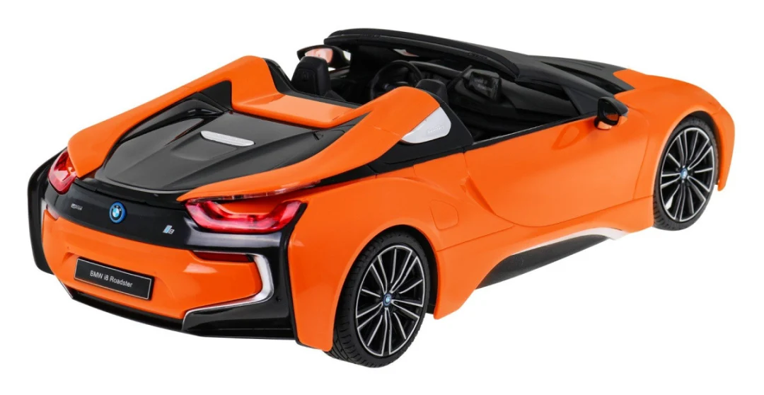 BMW i8 Roadster narančasti RASTAR model 1:12 Automobil na daljinsko upravljanje + 2,4 GHz daljinski_5