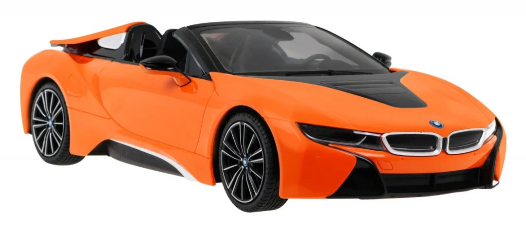 BMW i8 Roadster narančasti RASTAR model 1:12 Automobil na daljinsko upravljanje + 2,4 GHz daljinski_6