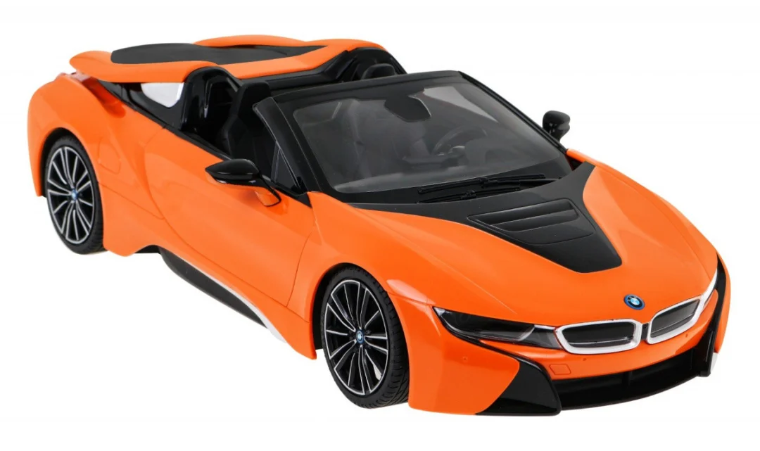 BMW i8 Roadster narančasti RASTAR model 1:12 Automobil na daljinsko upravljanje + 2,4 GHz daljinski_7