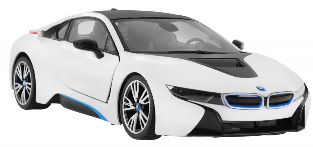 BMW i8 bijeli RASTAR model 1:14 Automobil na daljinsko upravljanje + 2,4 GHz daljinski, bijela_6