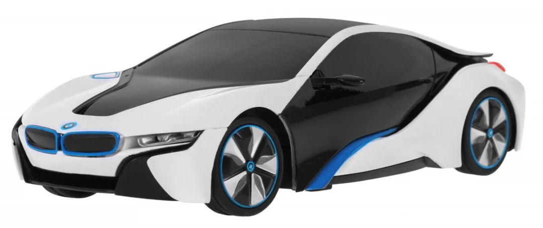 BMW i8 bijeli RASTAR model 1:24 Automobil na daljinsko upravljanje + 2,4 GHz daljinski, bijela_2