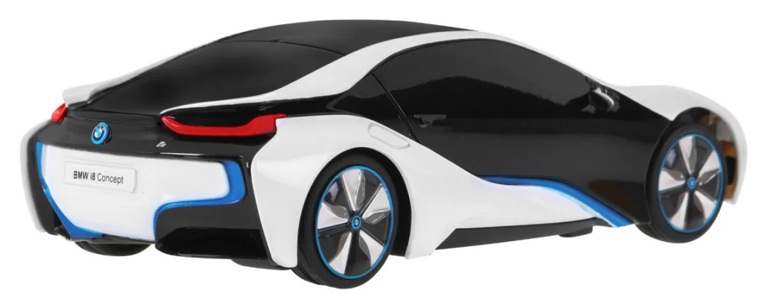 BMW i8 bijeli RASTAR model 1:24 Automobil na daljinsko upravljanje + 2,4 GHz daljinski, bijela_4