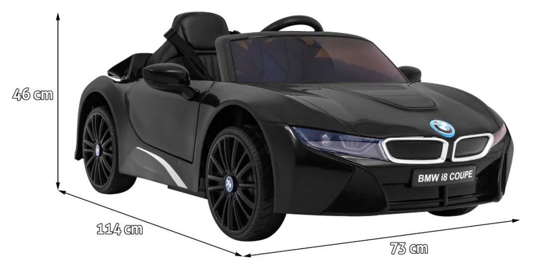 BMW i8 lift auto na akumulator, crni_2