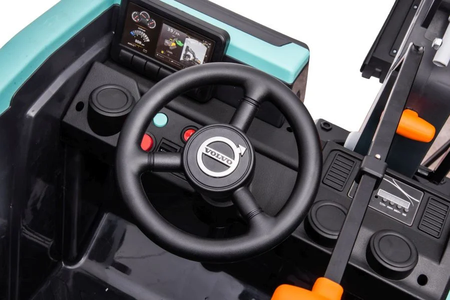 Bager na baterije Volvo DK-VE888 Plavi auto na akumulator_8