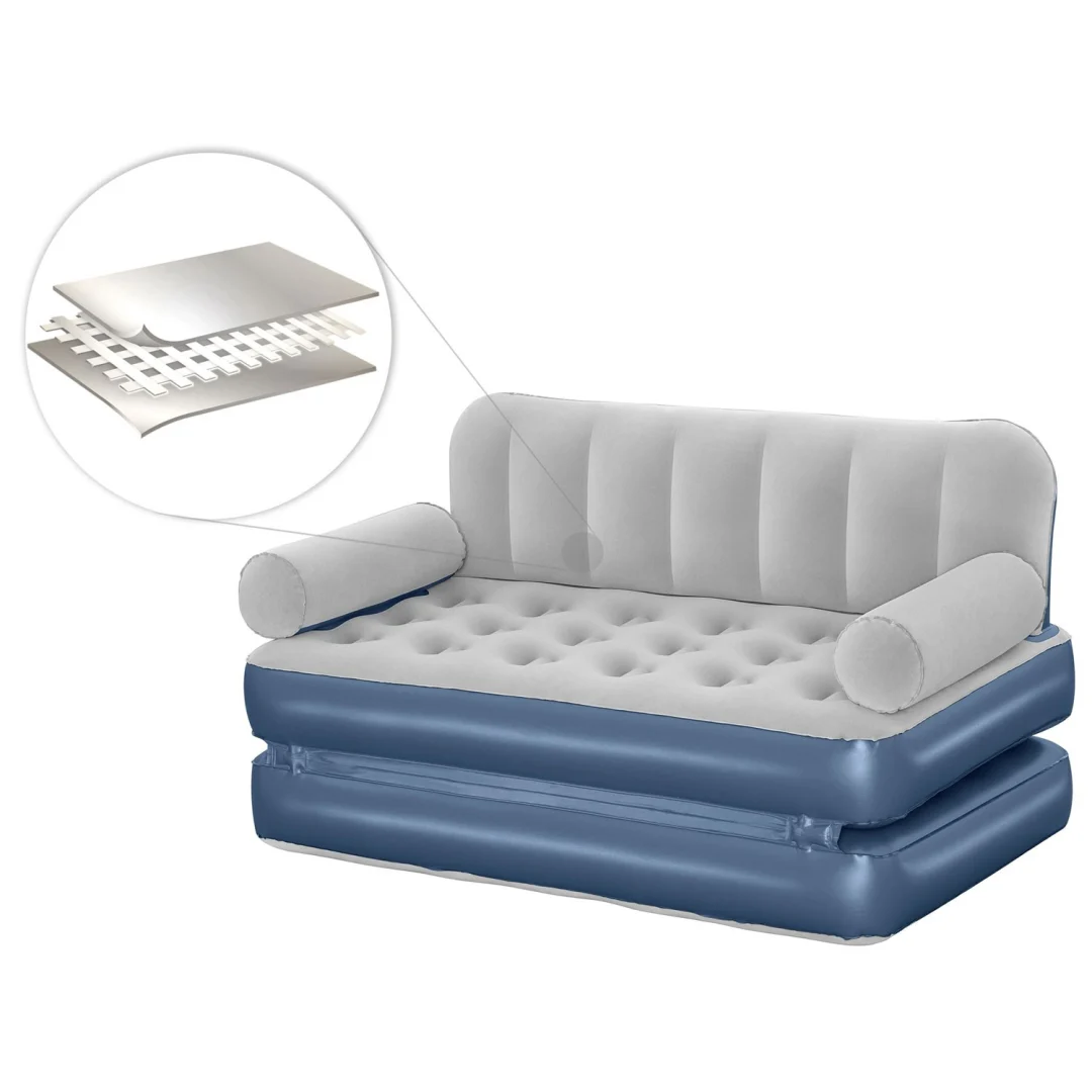 Baršunasta sofa s ugrađenom električnom pumpom 188 × 152 × 64 cm Bestway 75079_2