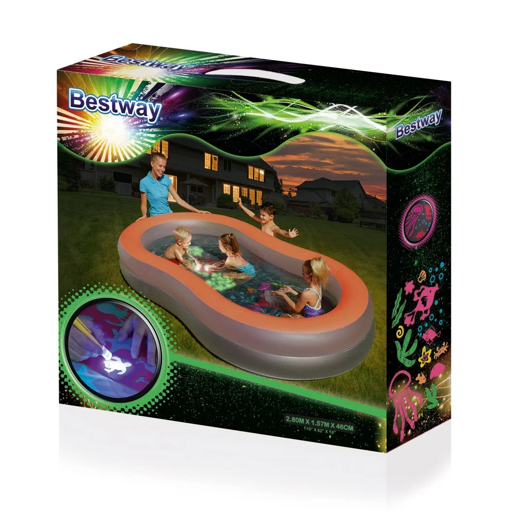 Bazen Doodle Glow 280x157x46cm BESTWAY_3