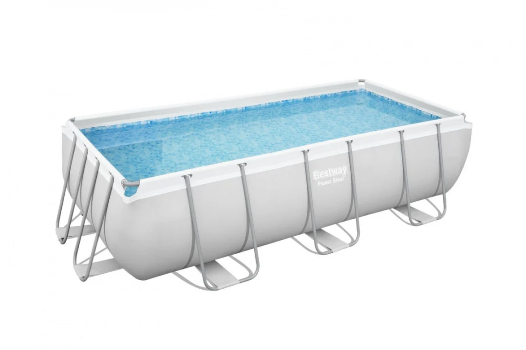 Bazen Power Steel Frame 404x201x100 sivi 13x6ft BESTWAY 6u1 + pumpa + ljestve_3