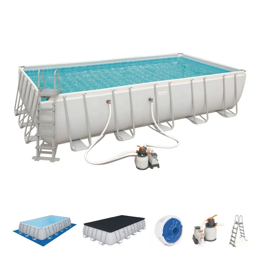 Bazen s okvirom 6,7 m, 671 x 366 x 132 cm, POWERSteel BESTWAY_7