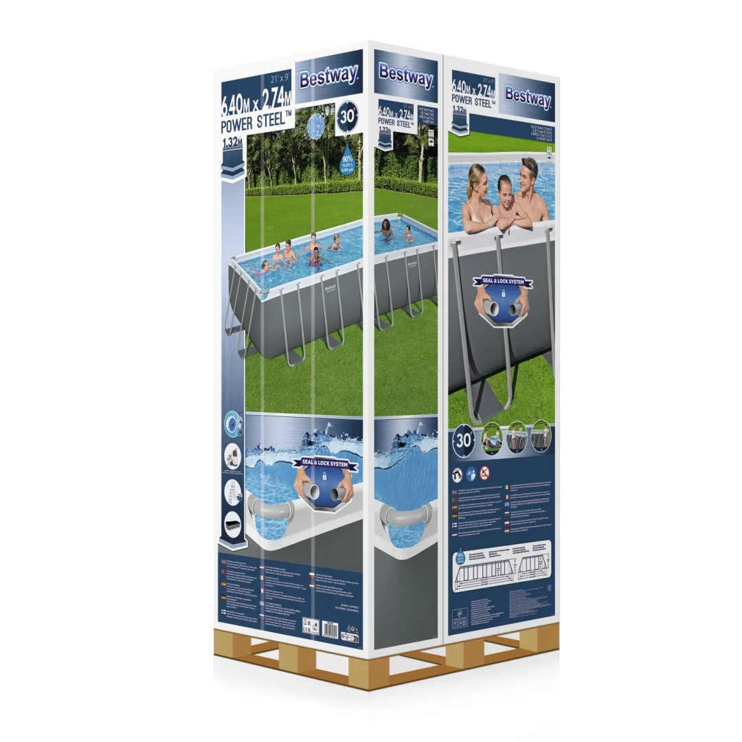 Bazen s okvirom od čelika Power Steel 640x274x132 21x9FT BESTWAY 6u1 + pumpa za pijesak_8