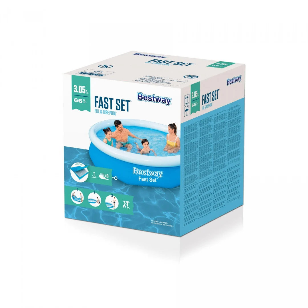 Bazen za brzo postavljanje 305x66 10FT, vrtni bazen BESTWAY_4