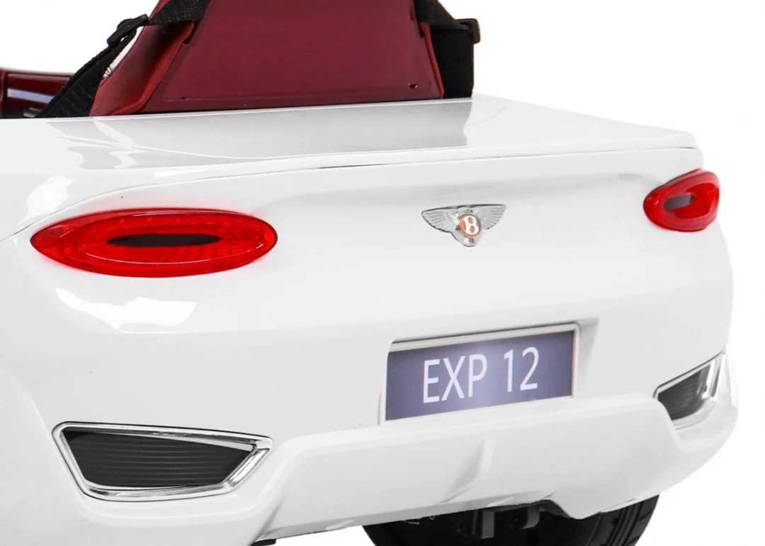Bentley EXP 12 Dječji automobil na baterije, bijeli + daljinski upravljač + vrata koja se, bijela_14