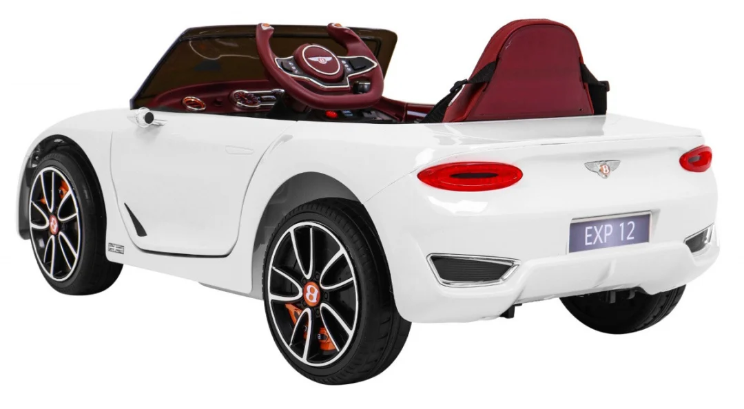 Bentley EXP 12 Dječji automobil na baterije, bijeli + daljinski upravljač + vrata koja se, bijela_5