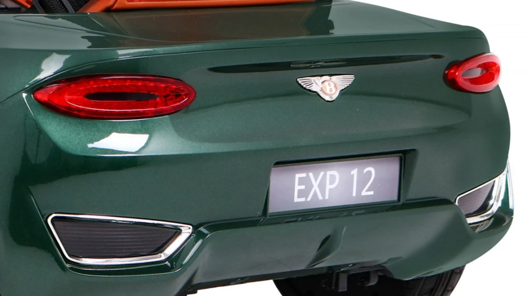 Bentley EXP 12 Dječji automobil na baterije, zeleni + daljinski upravljač + vrata koja se, zelena_15