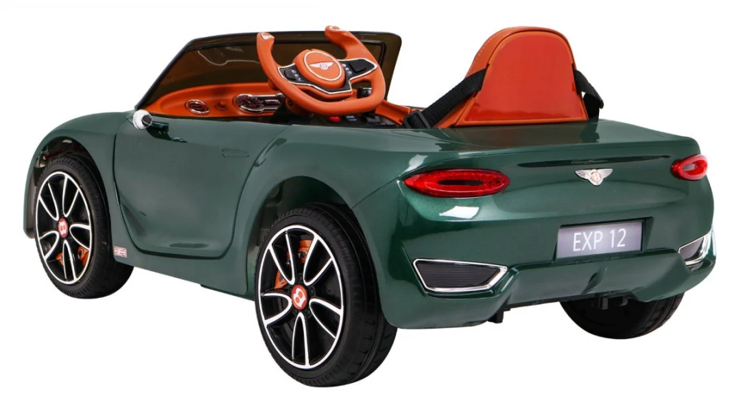 Bentley EXP 12 Dječji automobil na baterije, zeleni + daljinski upravljač + vrata koja se, zelena_5