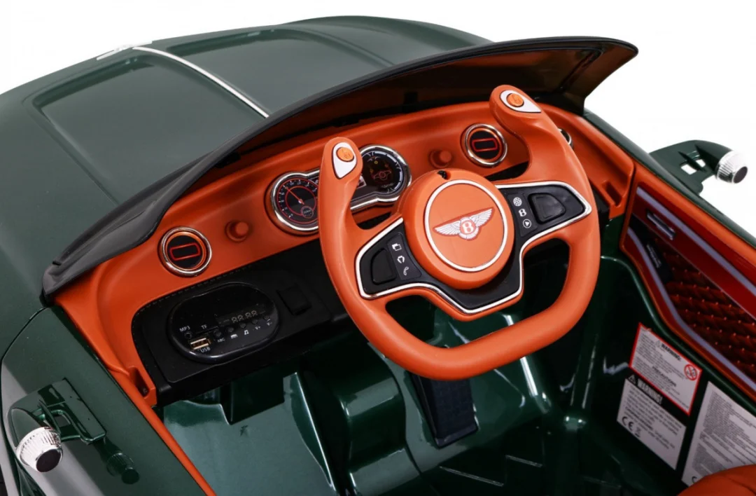 Bentley EXP 12 Dječji automobil na baterije, zeleni + daljinski upravljač + vrata koja se, zelena_6
