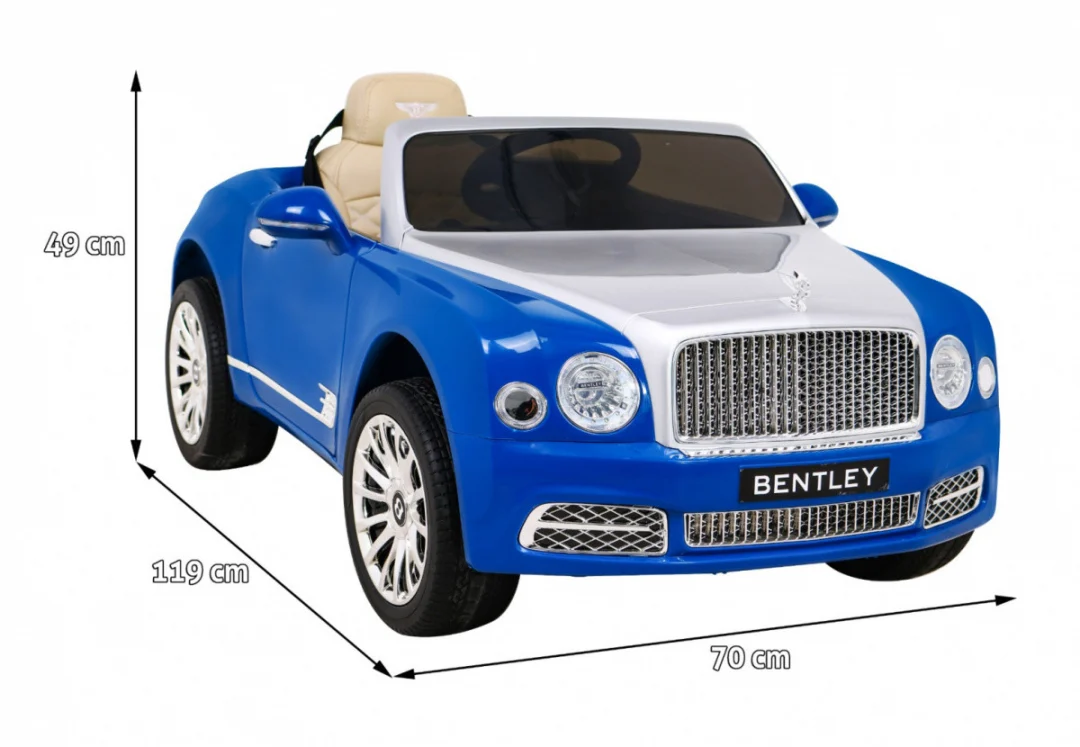 Bentley Mulsanne Baterija Plava + Daljinski upravljač + EVA + Sporo pokretanje + MP3 USB + LED_2