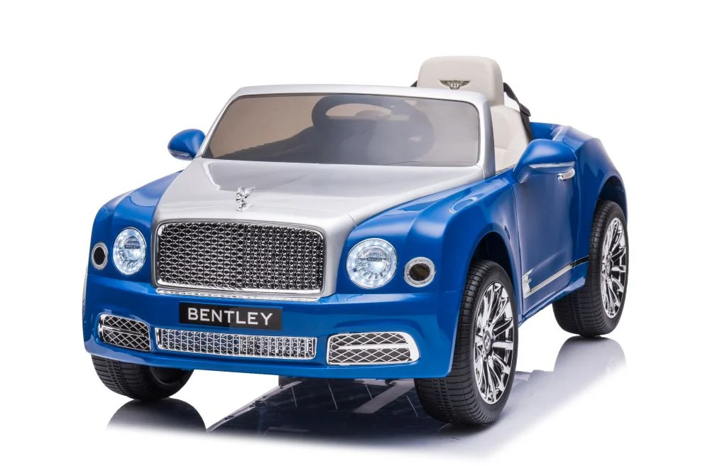 Bentley Mulsanne automobil na akumulator, plavi auto na akumulator_2