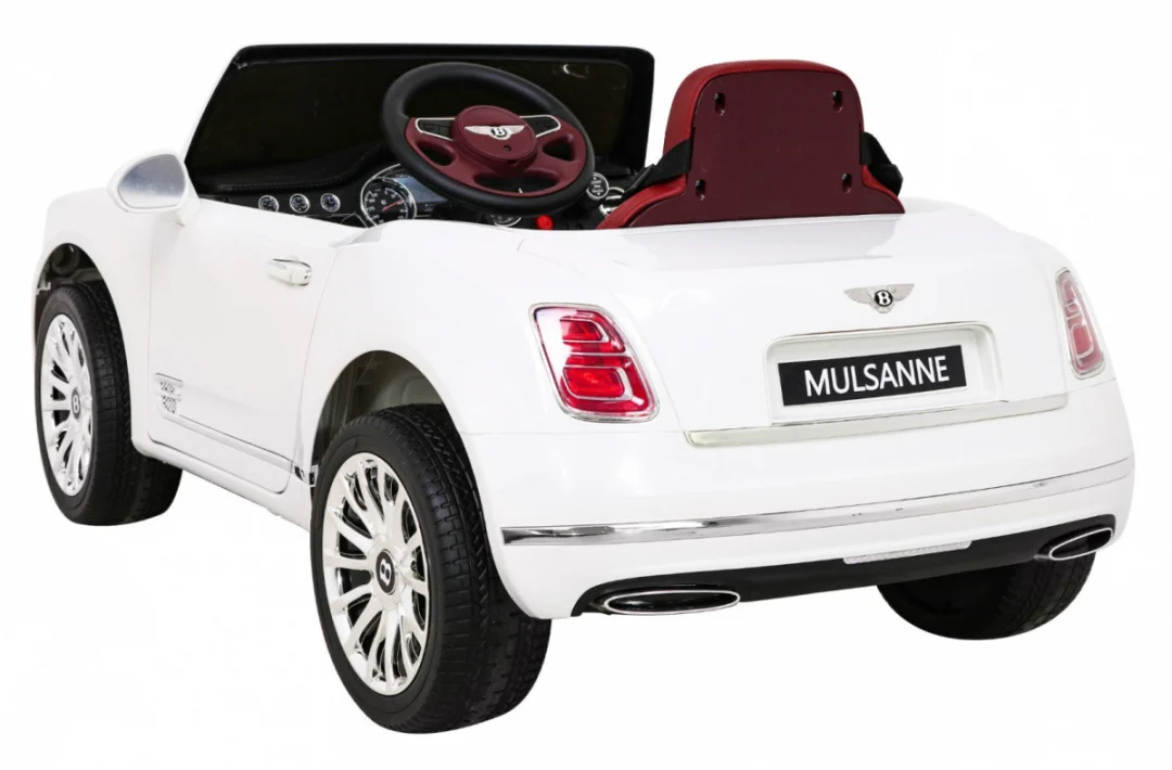 Bentley Mulsanne baterija bijela + daljinski upravljač + EVA + spori start + MP3 USB + LED_5
