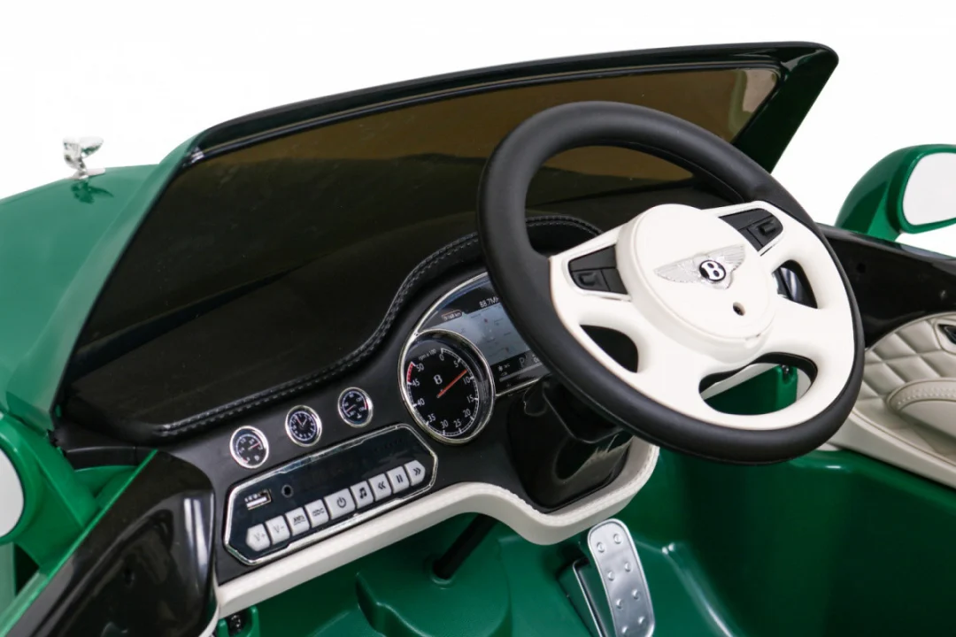 Bentley Mulsanne baterija zelena + daljinski upravljač + EVA + spori start + MP3 USB + LED_7