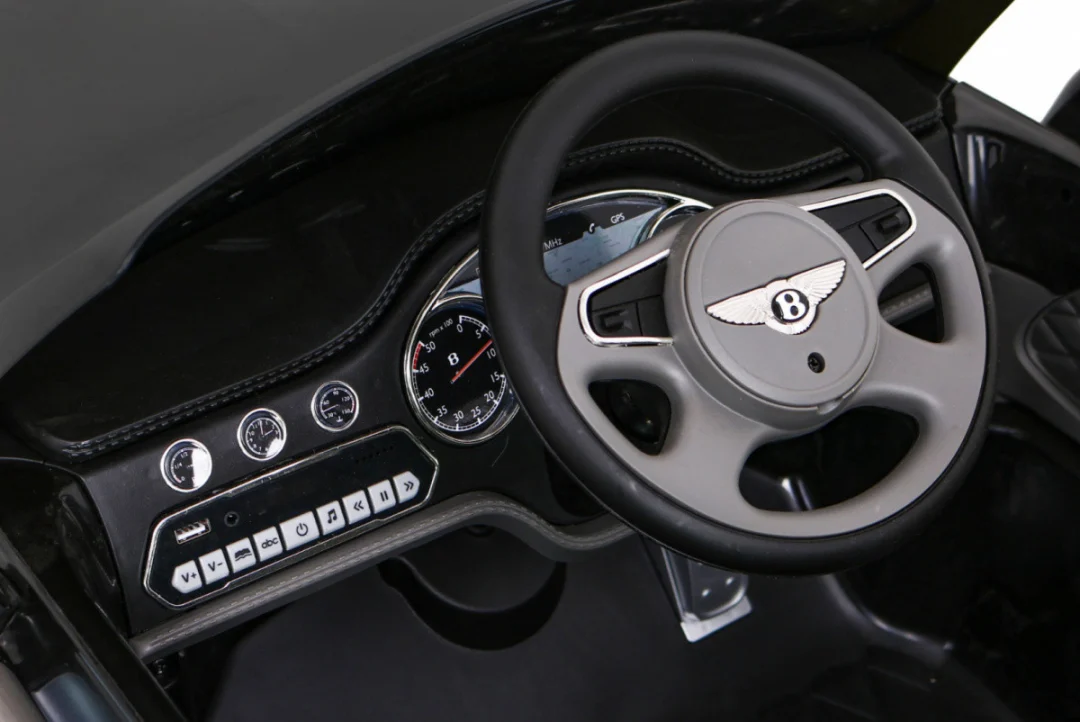Bentley Mulsanne crna baterija + daljinski upravljač + EVA + spori start + MP3 USB + LED_6