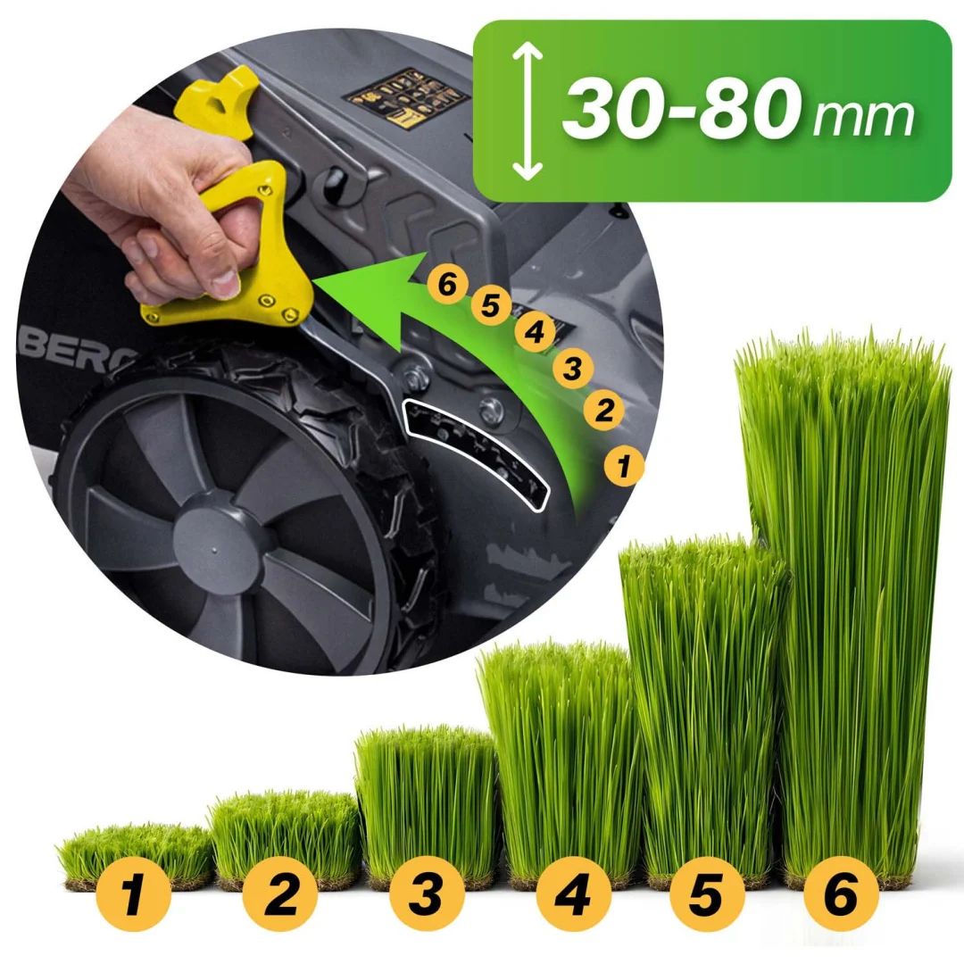 Benzinska kosilica s vlastitim pogonom, 46 cm malčiranje, 70 l 140cc + ulje Humberg HM-604_10