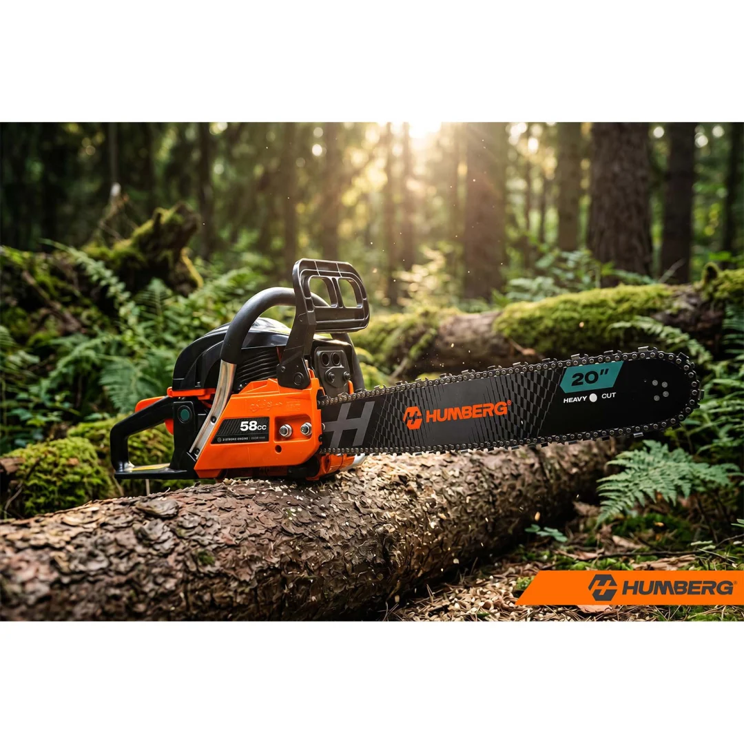 Benzinska motorna pila za drvo 16" Humberg HM-662 + ulje_3