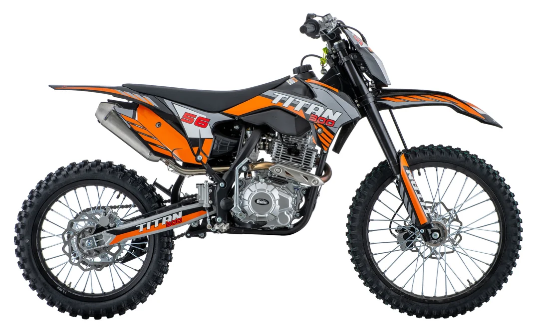 Benzinski motor TITAN 300cc narančasti_5