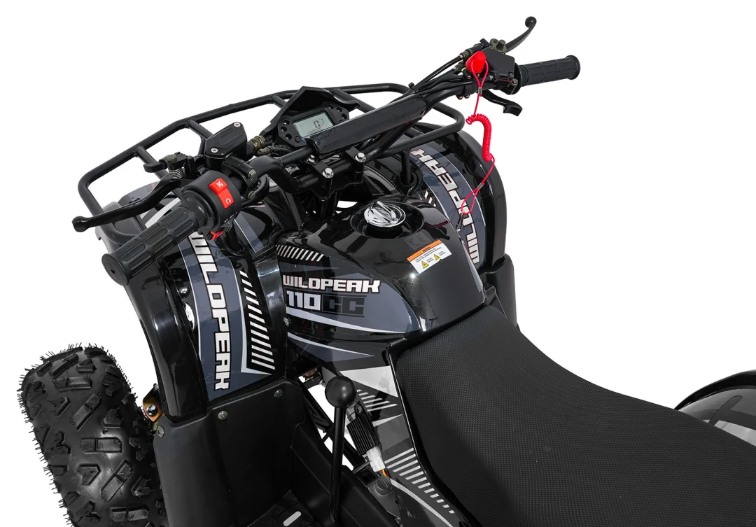Benzinski quad WILDPEAK 110cc crni_13