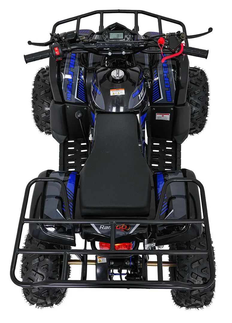 Benzinski quad WILDPEAK 110cc plavi_12