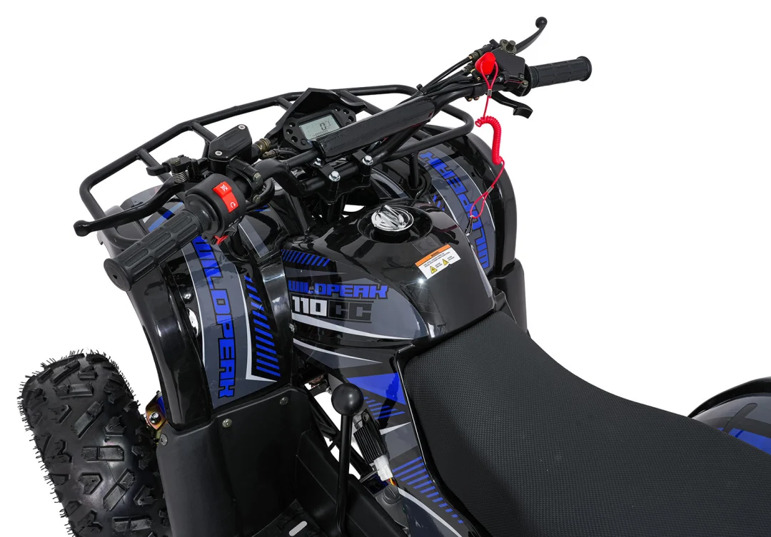 Benzinski quad WILDPEAK 110cc plavi_13