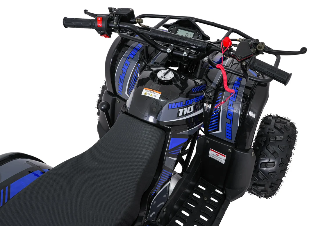 Benzinski quad WILDPEAK 110cc plavi_15