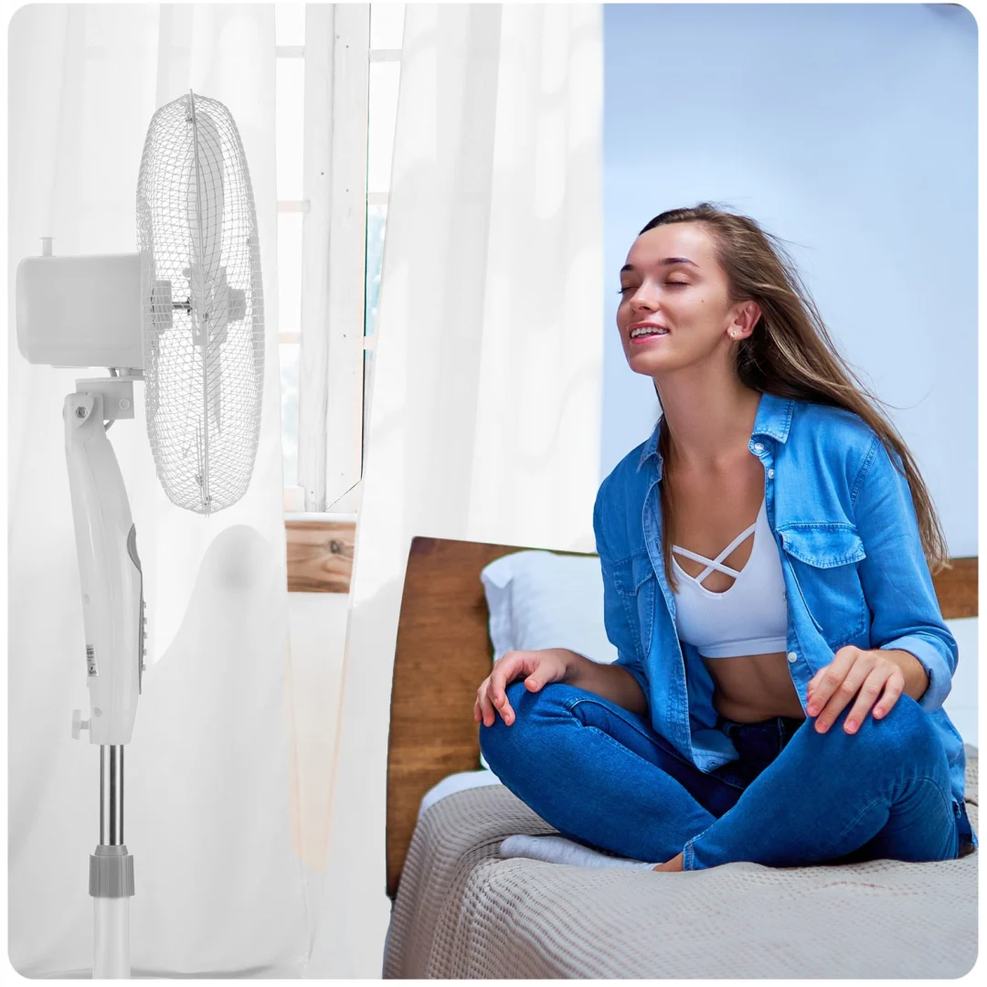 Berdsen 355100 podni ventilator bijela i siva boja_10